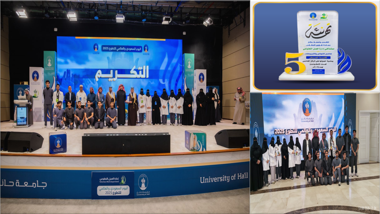 اليوم السعودي والعالمي للتطوع ٢٠٢٥ م