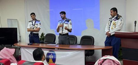 لقاءً تعريفيًا عن نادي الجوالة بالجامعة