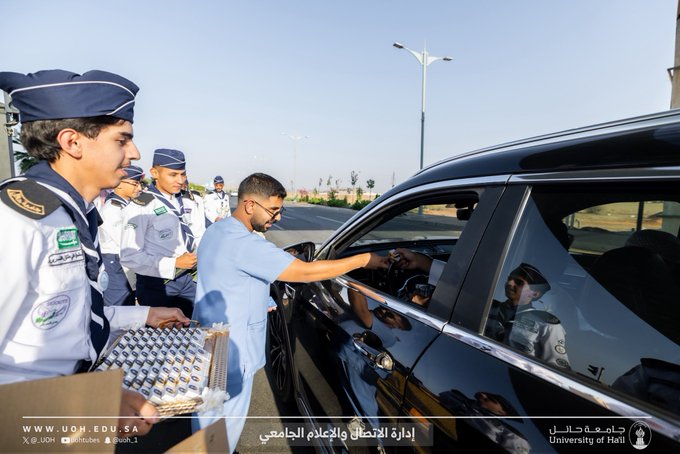 استقبال الطلبة المستجدين للعام الجامعي 1448هـ