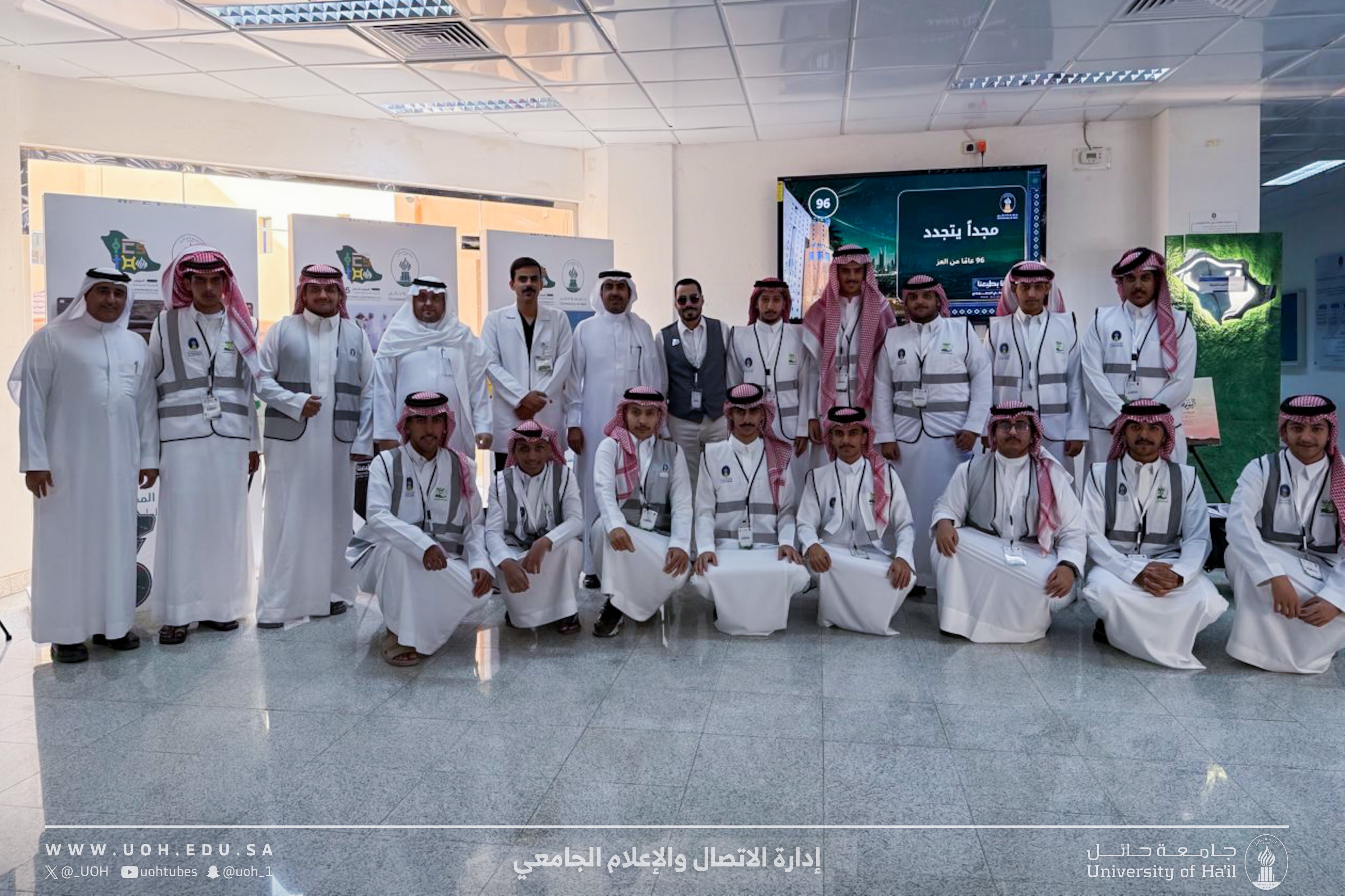 أقامت جامعة حائل حملة التوعوية للتبرع بالخلايا الجذعية، تحت شعار لنتشارك الحياة.