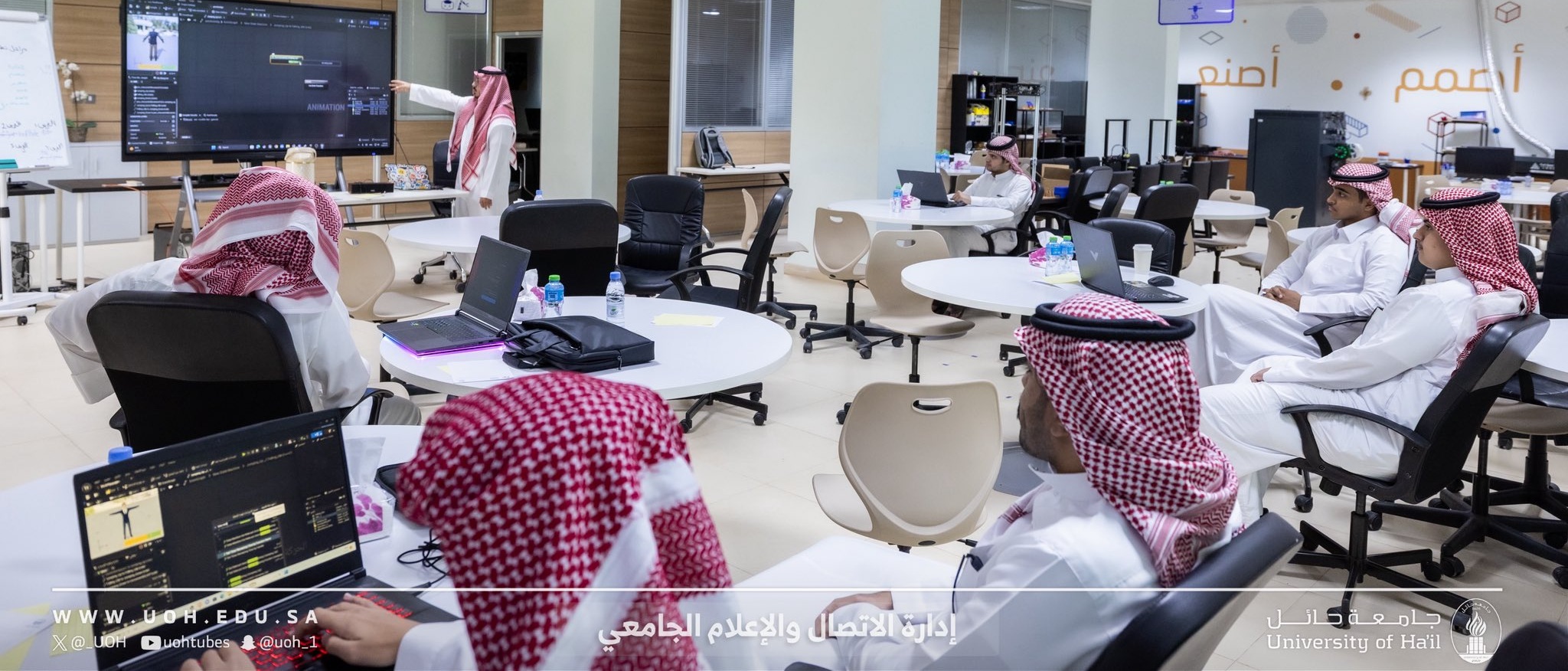 انطلق معسكر الألعاب الرقمية و المحاكاة البيئية